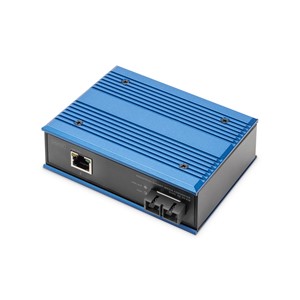 Digitus Industrial Gigabit Media Converter RJ45, SC 20 km