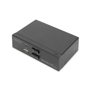 Digitus KVM Switch, 2 Port, Single Display, 4K, HDMI®