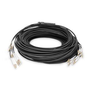 Digitus Pre-assembled Fiberglass Universal Breakout Cable, Multi Mode OM4, 8 Fibers, LC /UPC - LC /UPC