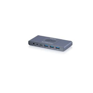Digitus USB-C 3.0 HDMI KVM switch, 2-port, 4K60Hz, Core Line