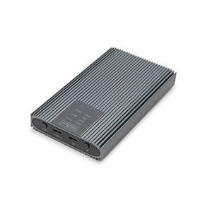 Digitus USB M.2 NVMe Clonestation, SSD, NVMe, 20Gbits, USB 3.2 Gen2, aluminum, toolfree