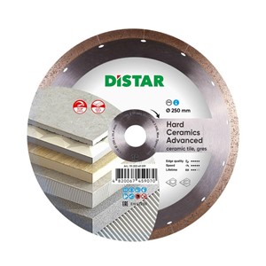 DISTAR HARD CERAMICS ADVANCED DIAMOND BLADE 250 x 1.5 x 10 x 25.4
