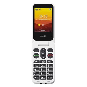 Doro Leva L30 7.11 cm (2.8) 142.7 g Black, White Feature phone