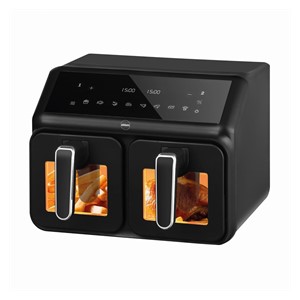 Double fat-free fryer, 2200 W, capacity 8 l, LED display