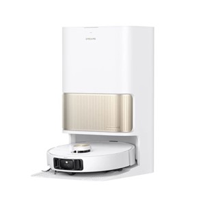 Dreame L40s Pro Ultra robot vacuum cleaner with self-cleaning station, white