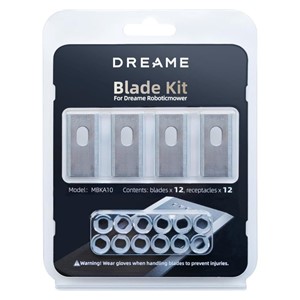 Dreame replacement blade set for robotic lawn mower A1 /A1 PRO /A2, 12 pieces