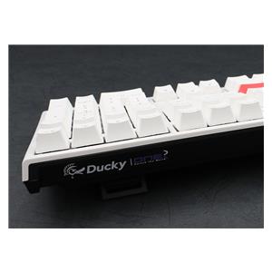 Ducky One 2 White Edition keyboard Universal USB German