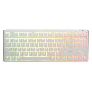 Ducky One 3 Classic Pure White TKL Gaming Tastatur RGB LED - MX-Clear keyboard USB German