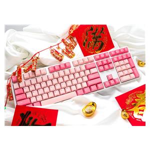 Ducky One 3 keyboard Gaming USB QWERTZ German Pink 3