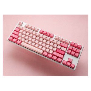 Ducky One 3 TKL Gossamer Pink keyboard Gaming USB US English Pink, White