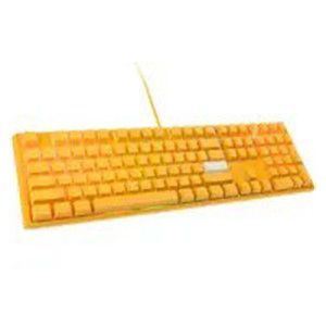 Ducky One 3 Yellow Gaming Keyboard, RGB LED - MX-Clear (US)