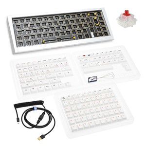 Ducky Outlaw 65 keyboard Universal USB Silver