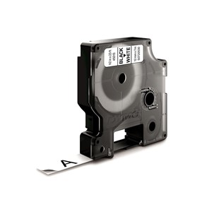 DYMO D1 Standard - Black on White - 12mm