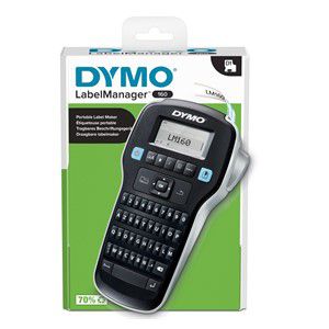 DYMO LabelManager 160 label printer Thermal transfer 160 x 160 DPI 12 mm /sec D1 AZERTY