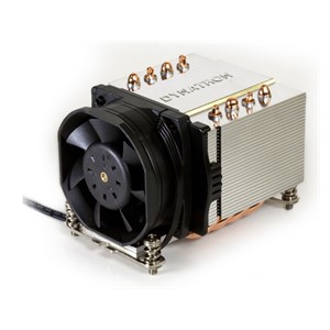 Dynatron A24 computer cooling system Processor Cooler 6 cm Black, Silver 1 pc(s)