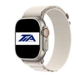 Apple Watch Ultra Cell, 49 mm Titanium Case Starlight Alpine Loop M