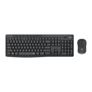 Logitech MK295 Silent Wireless Combo Black tipkovnica i miš