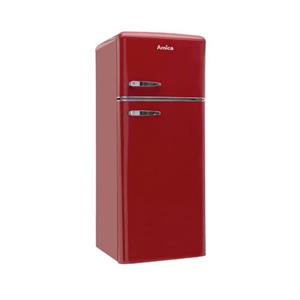 Hladnjak Amica KGC15630R, A++, kombinirani, retro, crvena