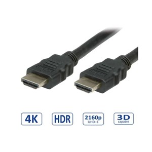 STANDARD HDMI Ultra HD kabel sa mrežom, M/M, v2.0, crni, 2.0m S3701