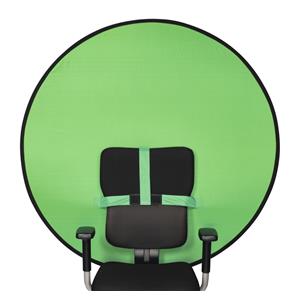 Hama foldable Background Chairy green Ø 130cm 3