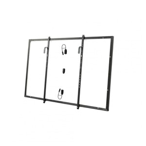 Ecoflow set for mounting a 400W or 100W solar panel on a balcony railing