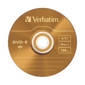 20x5 Verbatim DVD-R 4,7GB Colour 16x Speed, Slim Case 4