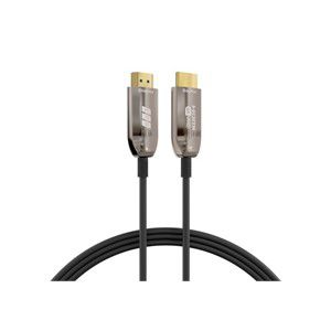 EFB Elektronik HDMI-21-00008 HDMI cable 30 m HDMI Type A (Standard) Black, Stainless steel