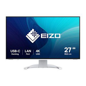 EIZO FlexScan EV2740X-WT computer monitor 68.6 cm (27) 3840 x 2160 pixels 4K Ultra HD LCD White