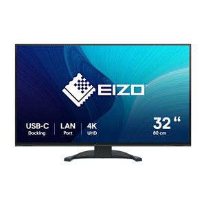 EIZO FlexScan EV3240X-BK computer monitor 80 cm (31.5) 3840 x 2160 pixels 4K Ultra HD LCD Black
