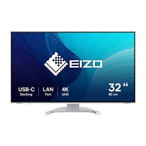 EIZO FlexScan EV3240X-WT computer monitor 80 cm (31.5) 3840 x 2160 pixels 4K Ultra HD LCD White