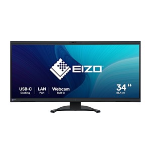EIZO FlexScan EV3450XC-BK computer monitor 86.6 cm (34.1) 3440 x 1440 pixels UltraWide Quad HD LCD Black