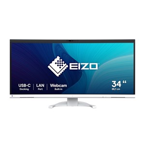EIZO FlexScan EV3450XC-WT computer monitor 86.6 cm (34.1) 3440 x 1440 pixels UltraWide Quad HD LCD White