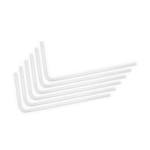 EK Water Blocks EK-Loop Hard Tube 14 /10mm acrylic, bent 90 degrees - 80cm, 6 pieces