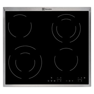 Electrolux EHF6342XOK hob Black Built-in Ceramic 4 zone(s)