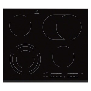 Electrolux EHF6547FXK hob Black Built-in 4 zone(s)