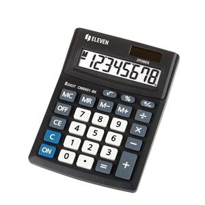 ELEVEN Calculator Office CMB801-BK Black