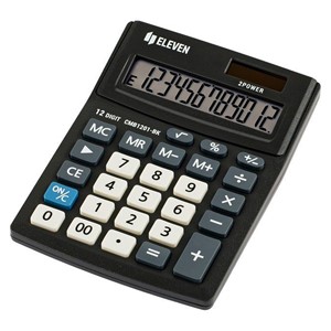 Eleven office calculator CMB1201-BK