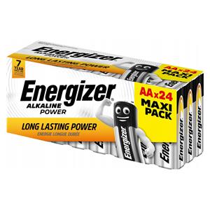 ENERGIZER BATTERIES AP AA LR6 24 PIECES NEW