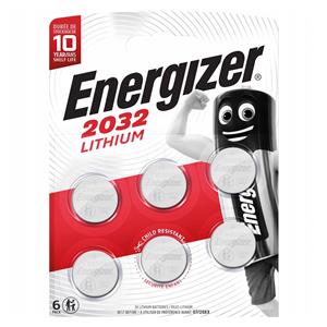 ENERGIZER BATTERIES SPECIAL CR2032 6 PIECES NEW