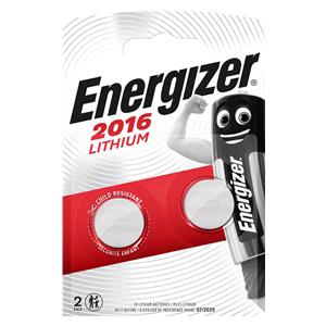 ENERGIZER BATTERIES SPECIALIZED CR2016 2 PIECES