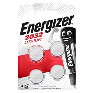 ENERGIZER BATTERIES SPECIALTY CR2032 3V  4 PIECES