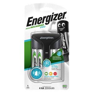 ENERGIZER Pro ACU HR6 POW battery charger + 2 AA 2000 mAh batteries