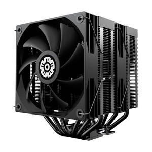 Enermax ETS-TD60D computer cooling system Processor Air cooler 12 cm Black
