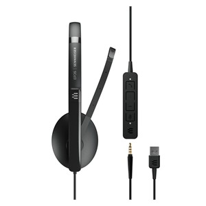 EPOS ADAPT 135 USB II Headset Wired Headband Office /Call Center USB Type-A Black