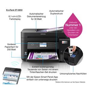 Epson EcoTank ET-3850 - multifunktions 23