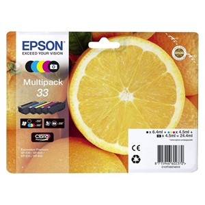 Epson Oranges Multipack 5-colours 33 Claria Premium Ink