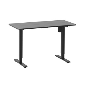 Equip 650812 ERGO Electric Sit-Stand Desk Frame with Desktop, Black