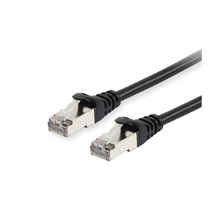 Equip Cat.6A S /FTP Patch Cable, 30m, Black