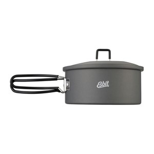 ESBIT PT1100HA camping cookware Pot 1.1 L Aluminium, Black