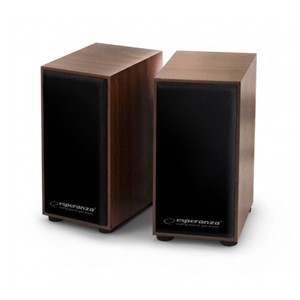 Esperanza 2.0 FOLK speaker set 2.0 channels 6 W Wood